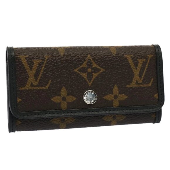 LOUIS VUITTON Monogram Macassar Multicles 6 Key Case - Picture 1 of 16